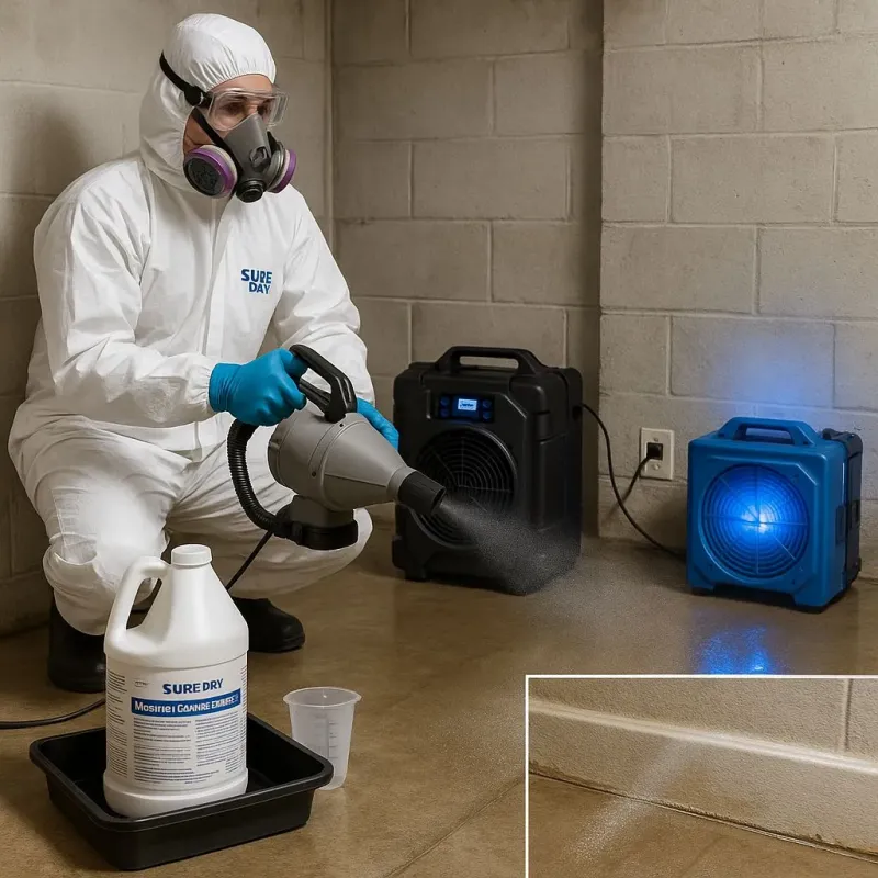 Sanitization and Odor Removal process in Lake City, FL